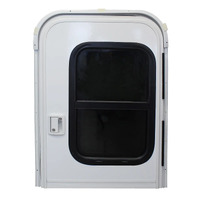 RV, cargo, horse trailer & 4x4 entry door 622x889 right-hand white